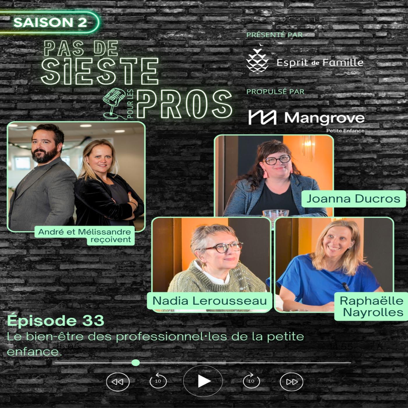 Le bien-être des professionnel·les de la petite enfance.